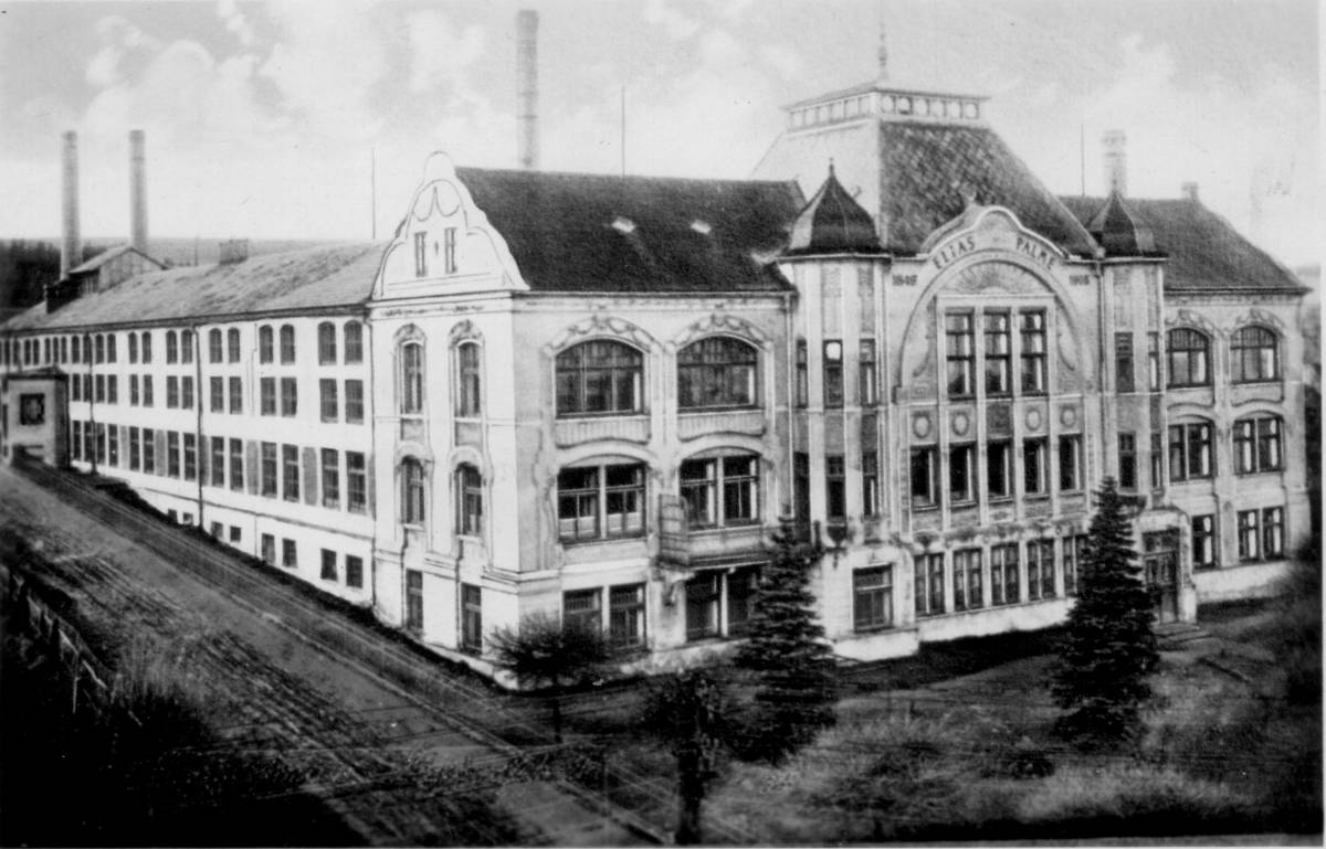 Historic view of the factory complex