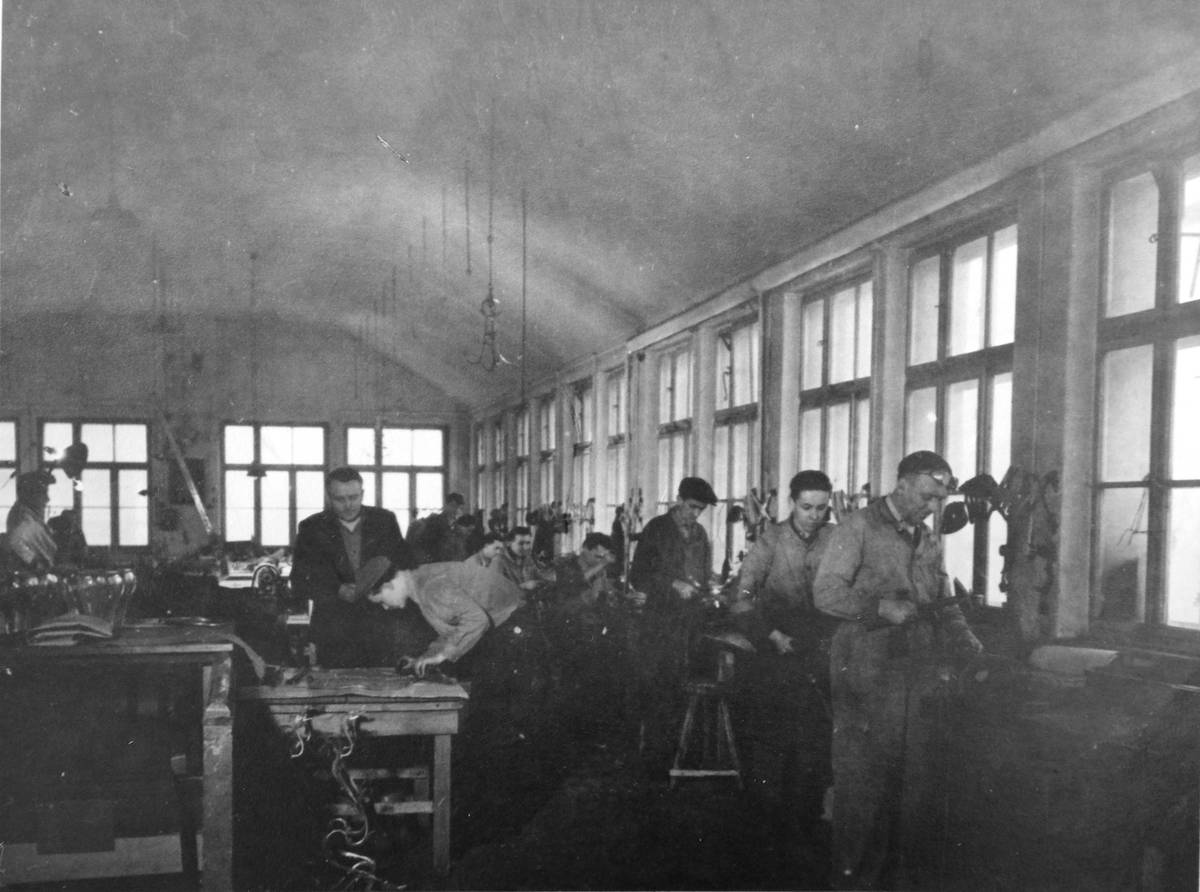 View of the production hall