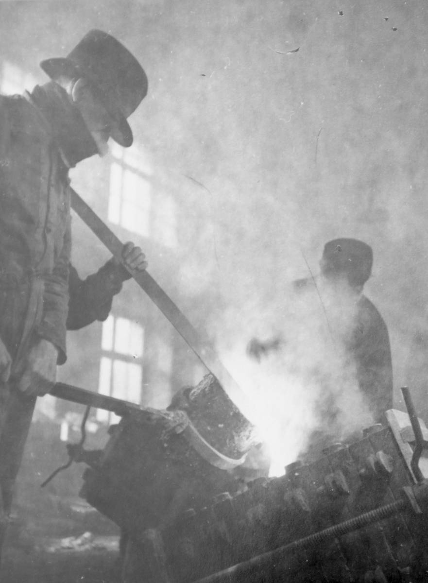 Work in the foundry